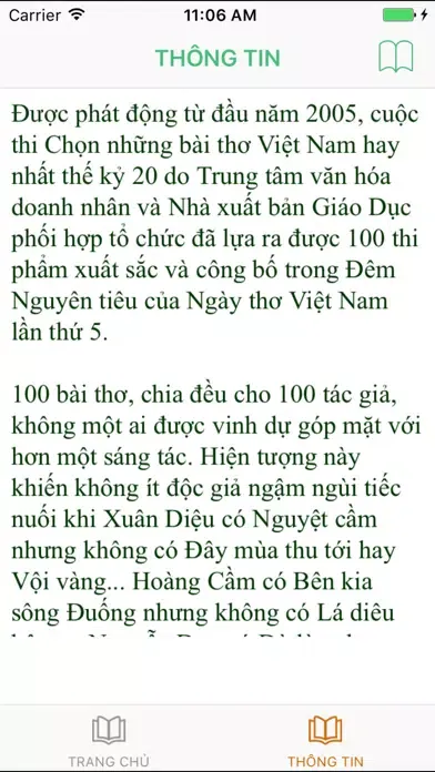 Thơ Hay Nhất Việt Nam Screenshots