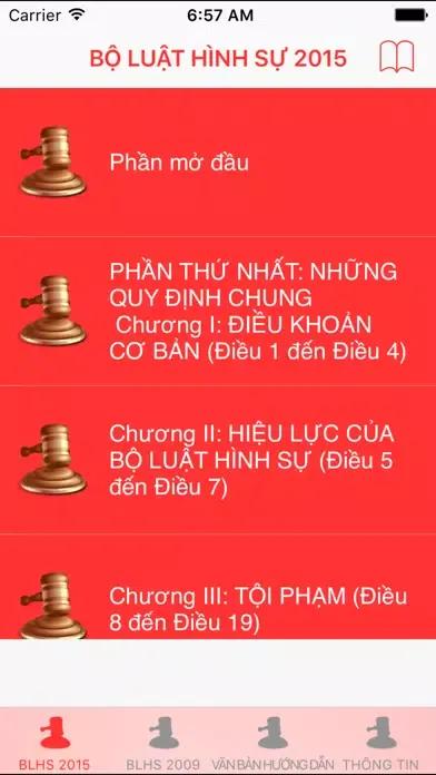 Bộ Luật Hình Sự Việt Nam 스크린샷
