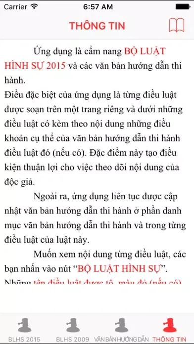 Bộ Luật Hình Sự Việt Nam 스크린샷