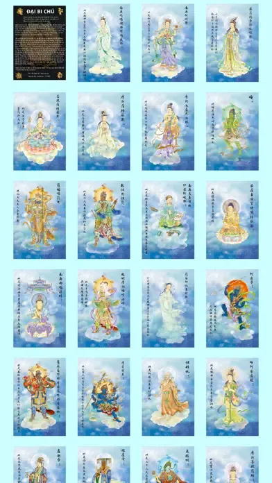 تصاویر Chú Đại Bi Quán Thế Âm