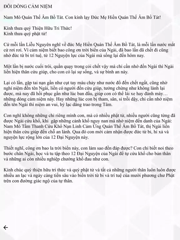 12 Đại Nguyện Quan Thế Âm iPad  Screenshots