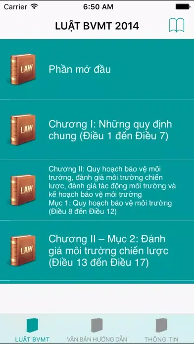 Luật Bảo Vệ Môi Trường 2014 سکرین شاٹس
