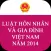 Luật Hôn Nhân Gia Đình Năm 2014