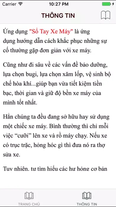 Sổ Tay Xe Máy স্ক্রিনশট