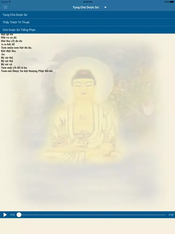 Captures d'écran de Thần Chú Dược Sư iPad 