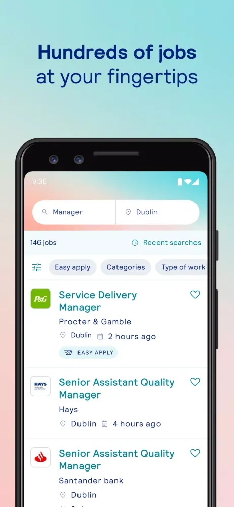 IrishJobs.ie - Job Search App Ekran Görüntüleri