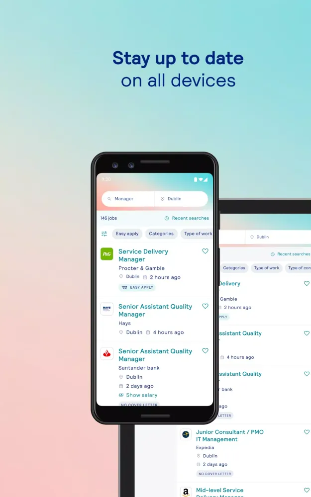 IrishJobs.ie - Job Search App Ekran Görüntüleri