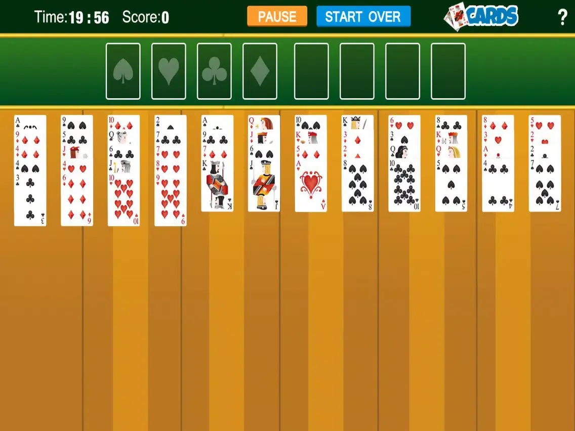 صور FreeCell-Spider solitaire card free games iPad 
