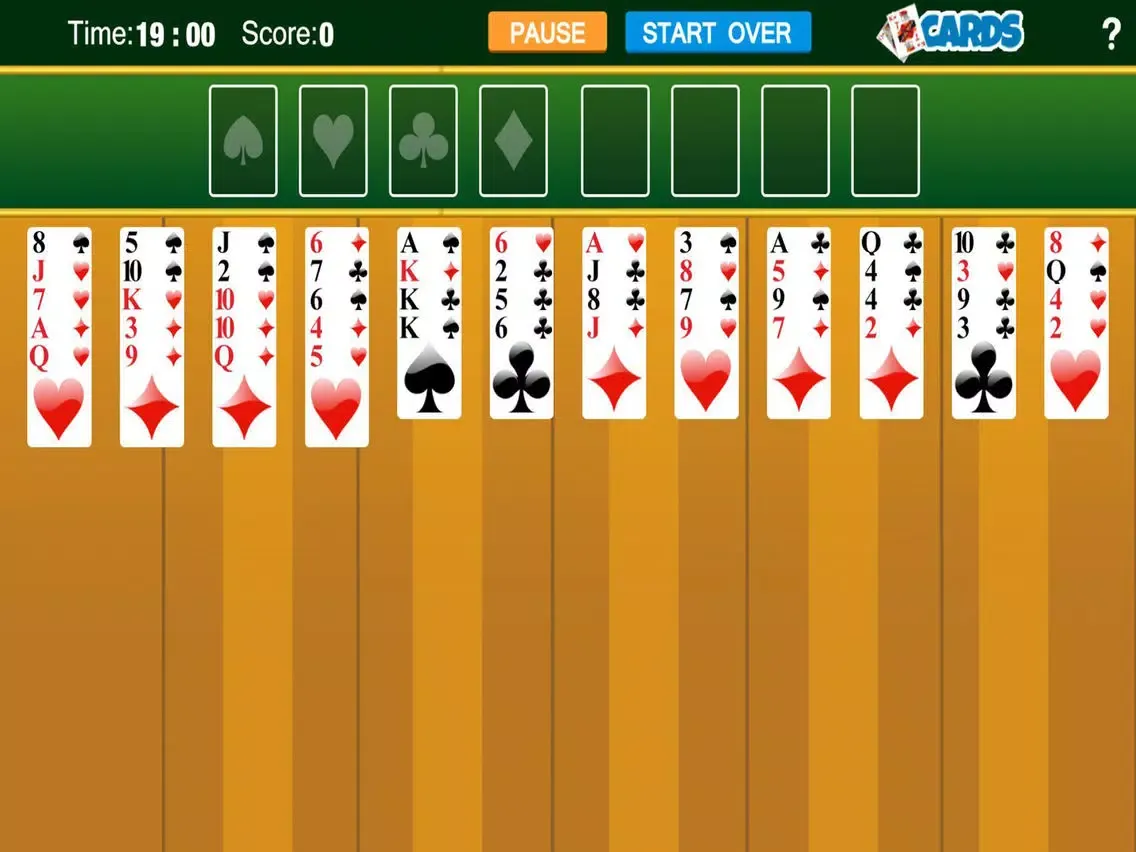 صور FreeCell-Spider solitaire card free games iPad 