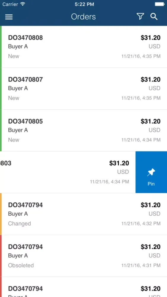 Tangkapan layar SAP Ariba Supplier