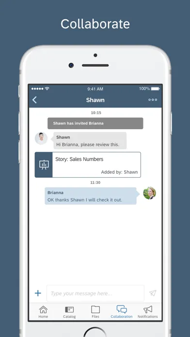 Скриншоты SAP Analytics Cloud