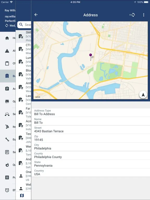 SAP Field Service Management iPad 应用截图