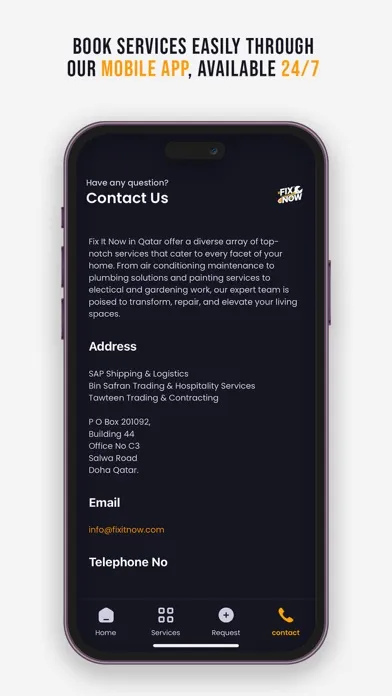 Screenshot di Fix It Now Qatar by SAP