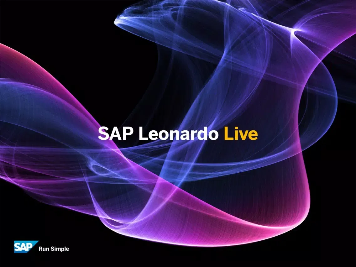 SAP Leonardo Live iPad  स्क्रीनशॉट