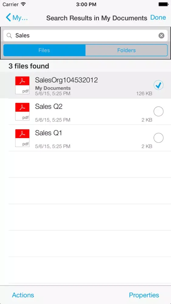 SAP Document Center应用截图