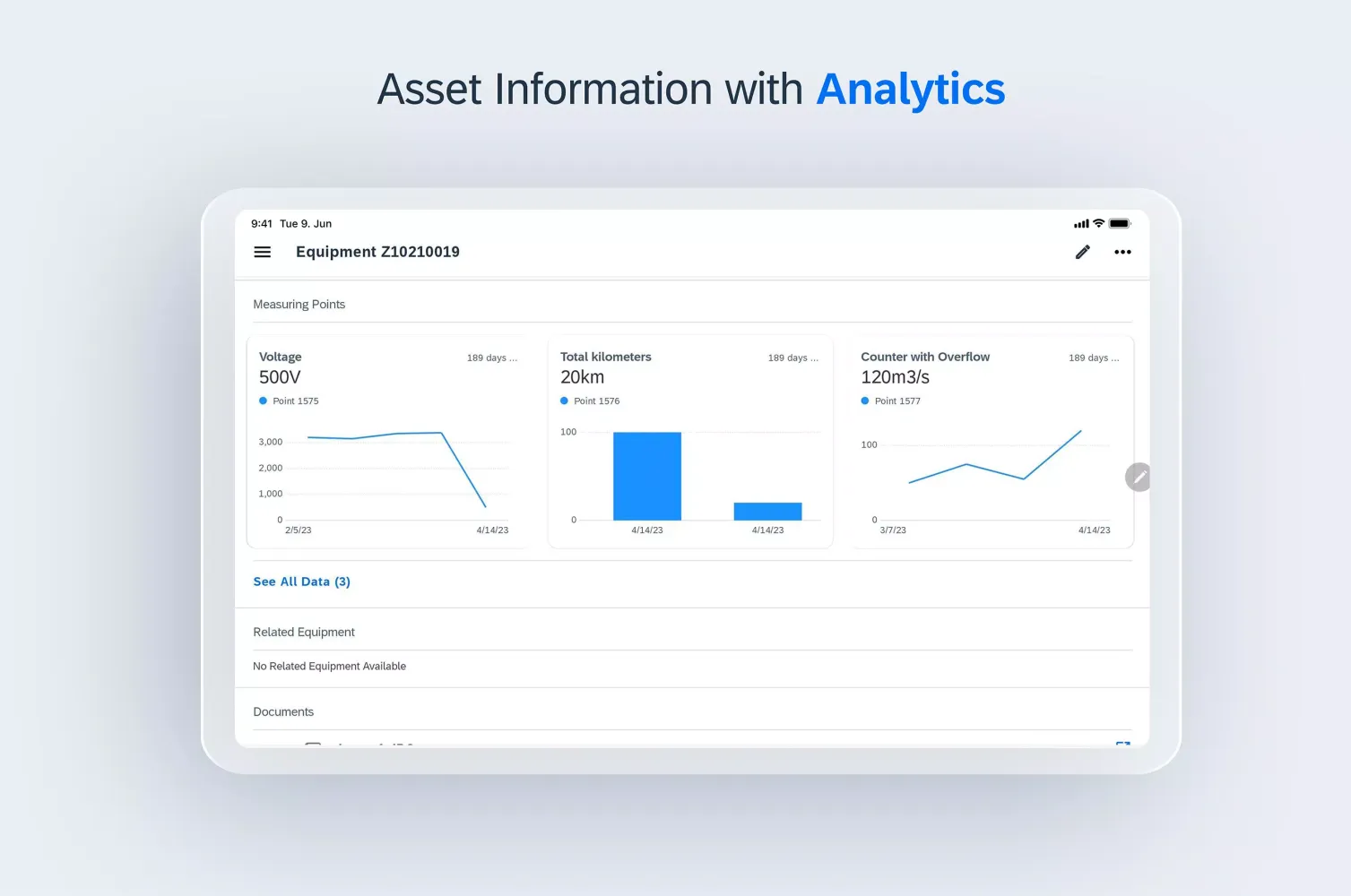 Tangkapan layar SAP Service and Asset Manager
