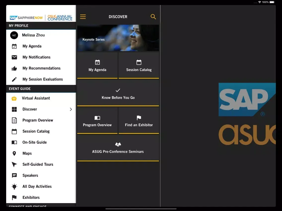 SAPPHIRE NOW + ASUG AC iPad  স্ক্রিনশট