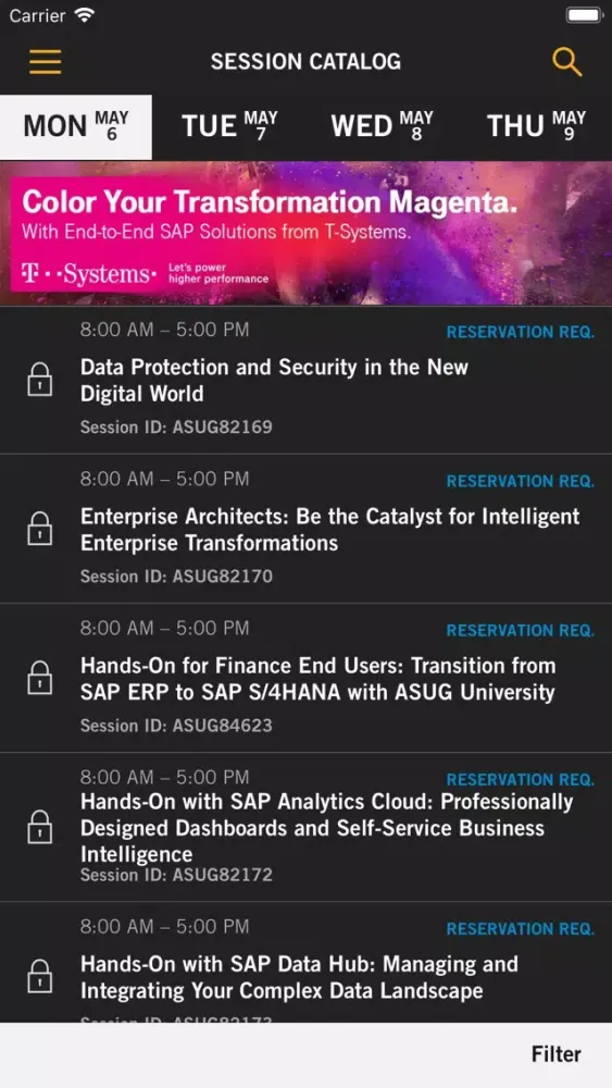 SAPPHIRE NOW + ASUG AC স্ক্রিনশট