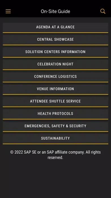 Capturas de pantalla de SAP Sapphire Orlando