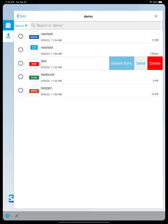 SAP Document Mgmt Svc Client iPad  স্ক্রিনশট