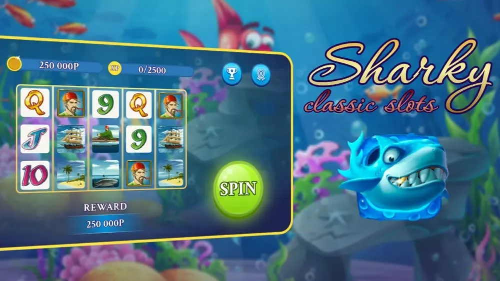 Sharky: Classic Slots سکرین شاٹس