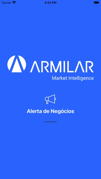 Tangkapan layar Alerta de Negócios