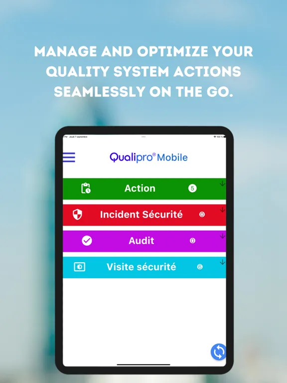 Qualipro 25 iPad 應用截圖