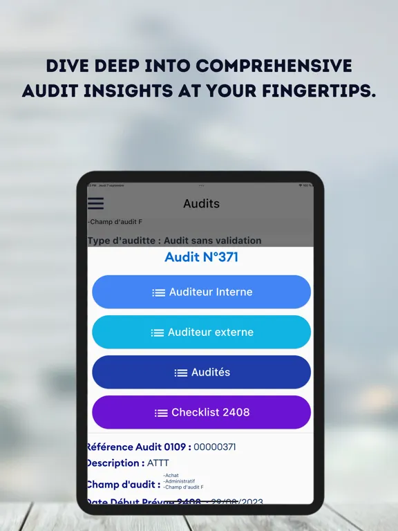 Qualipro 25 iPad 應用截圖