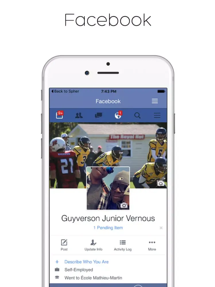 Capturas de tela do Spher - All Social Media Apps (In One) iPad 