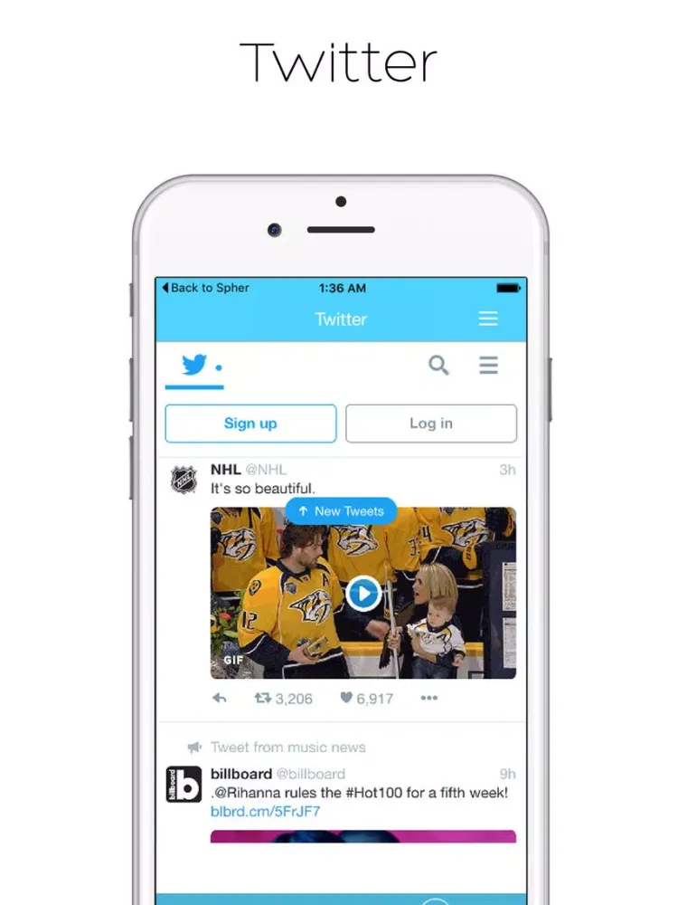 Capturas de tela do Spher - All Social Media Apps (In One) iPad 