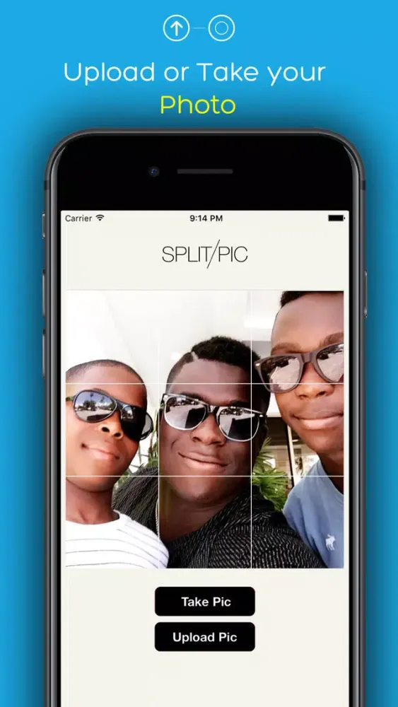 Split Pic for Instagram سکرین شاٹس