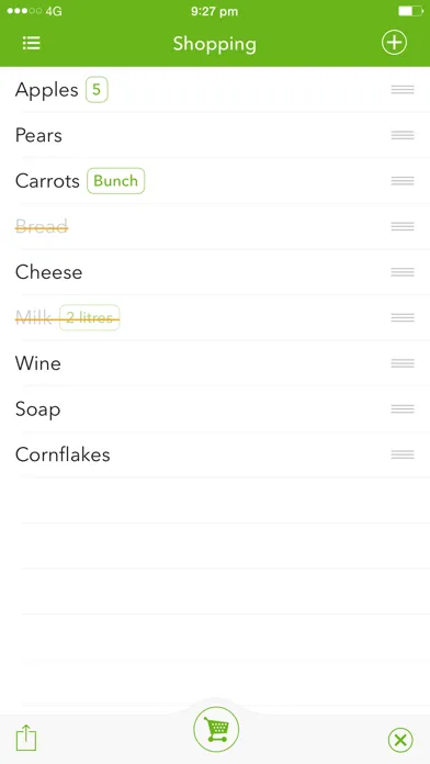 Shopi - Shared Shopping Lists স্ক্রিনশট