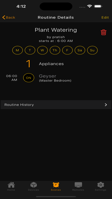 Screenshot di Sapient Home