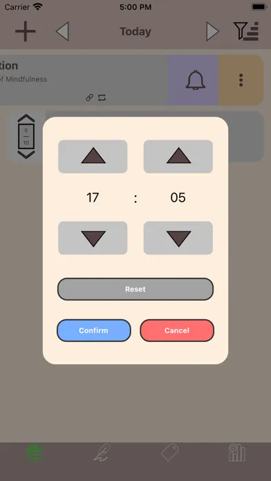 Tangkapan skrin Habitus - Task Manager