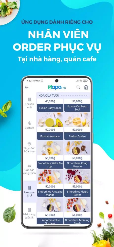 Sapo - Nhân viên phục vụ Screenshots