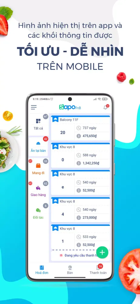 Sapo - Nhân viên phục vụ Screenshots