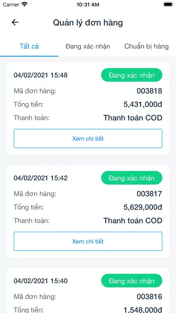 Sapo Market Ekran Görüntüleri