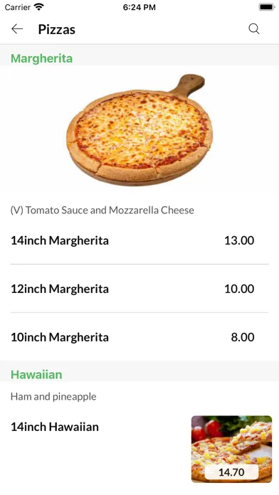 Saporito Pizza And Grill House应用截图