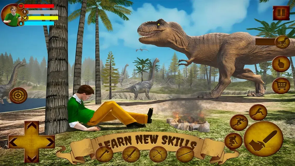 ภาพหน้าจอของ Ark Survival escape Dino Hunt