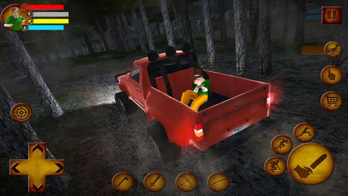 ภาพหน้าจอของ Ark Survival escape Dino Hunt