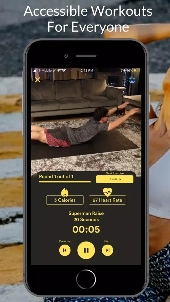 Tangkapan layar Circuit - At Home Fitness