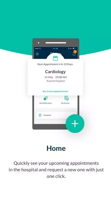 Tangkapan layar Sapphire Care