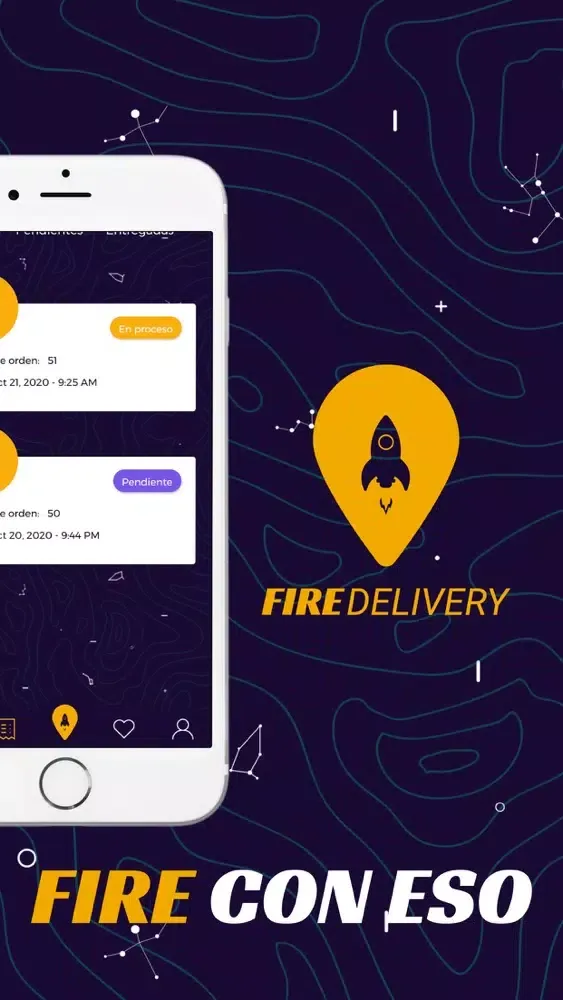 Zrzuty ekranu Fire Delivery