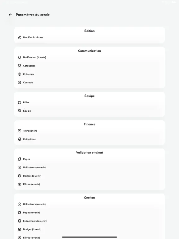 Komi - Vie étudiante iPad 應用截圖