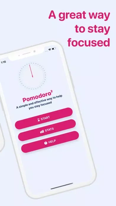 Capturas de pantalla de Pomodoro²
