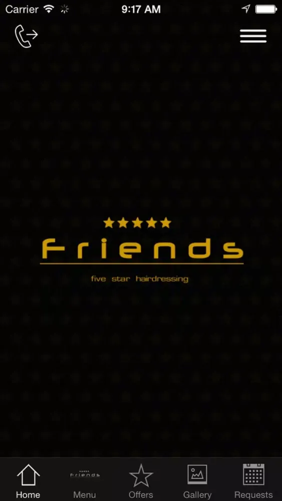 Tangkapan layar Friends 5 Star
