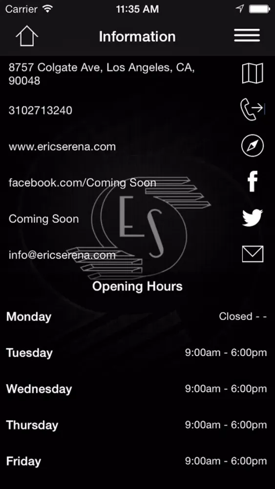 Eric Serena Hair Design应用截图