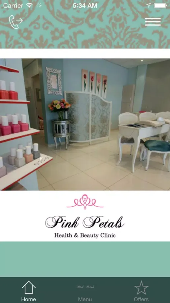 Ảnh chụp màn hình của Pink Petals Health & Beauty