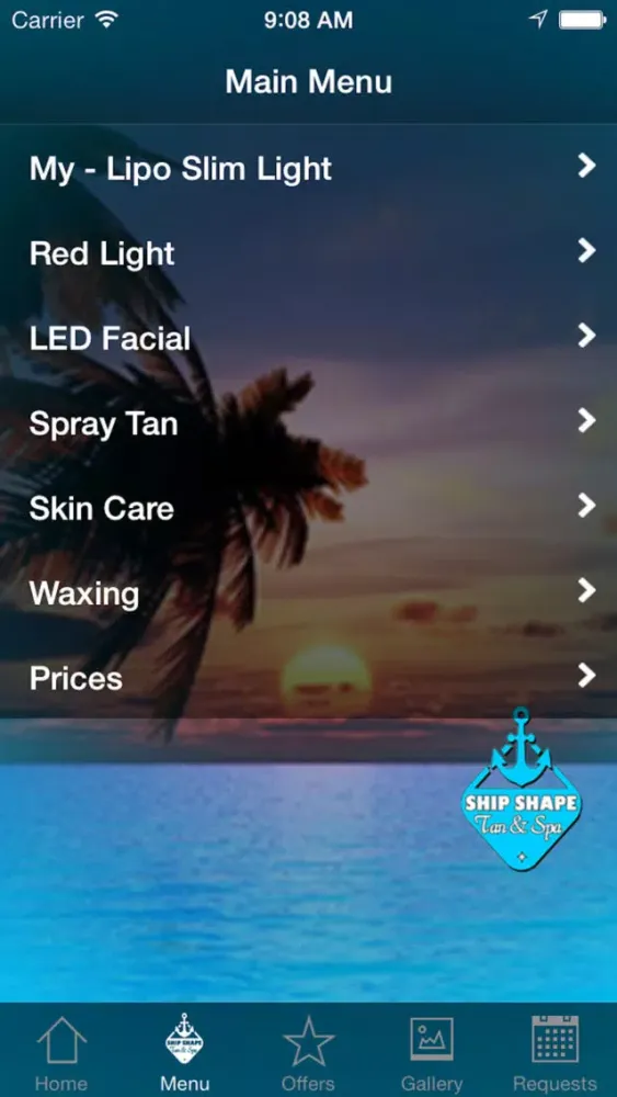 Ảnh chụp màn hình của Ship Shape Tan and Spa
