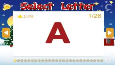 ABC Alphabet Tracer Santa Claus song game for baby स्क्रीनशॉट